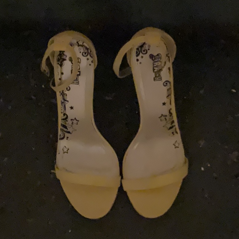 Brash Yellow Heels